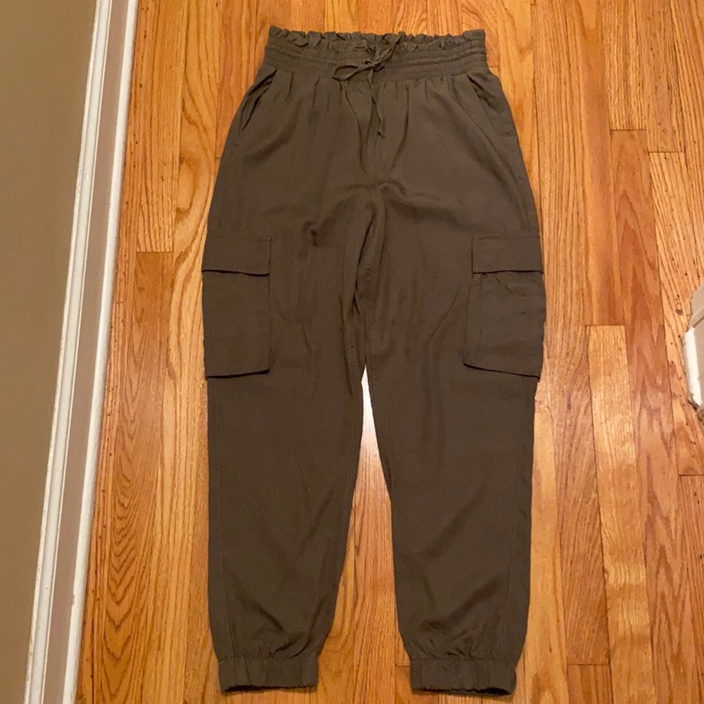 Abercrombie Paperbag Waist Cargo Joggers, Sz M